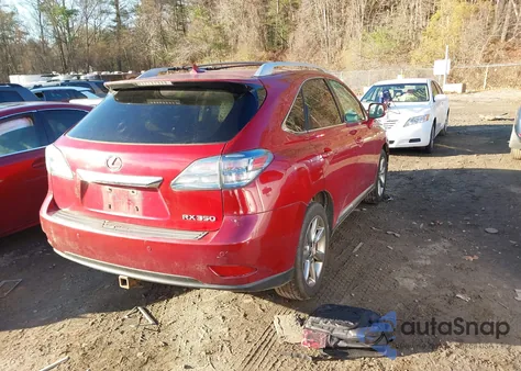 2012 Lexus Rx 350 from USA, damaged, VIN 2T2BK1BA0CC152154
